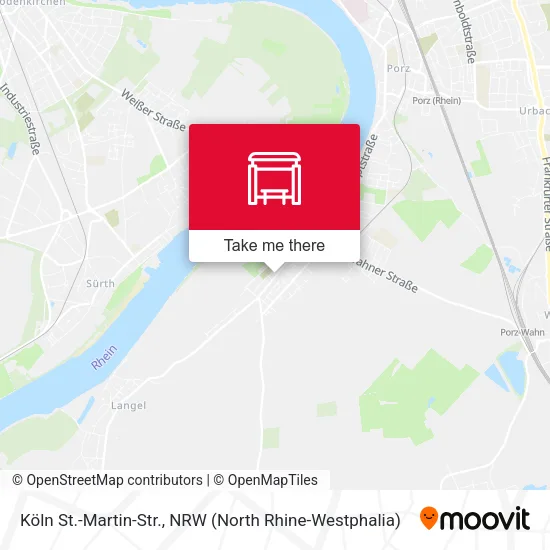 Карта Köln St.-Martin-Str.