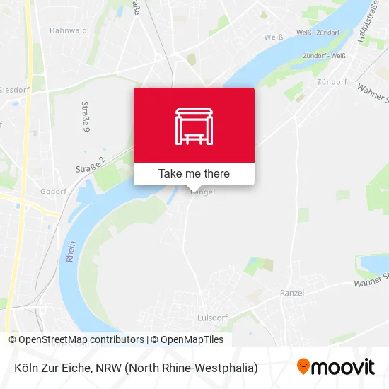 Карта Köln Zur Eiche