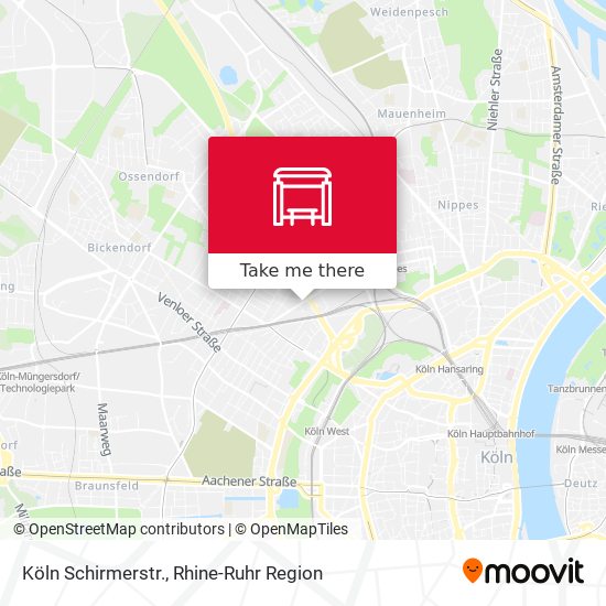 Köln Schirmerstr. map