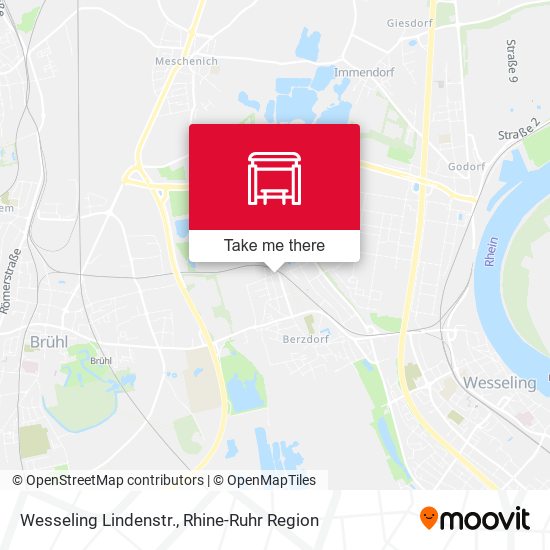 Карта Wesseling Lindenstr.