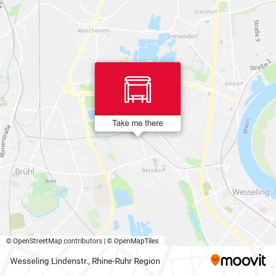 Карта Wesseling Lindenstr.
