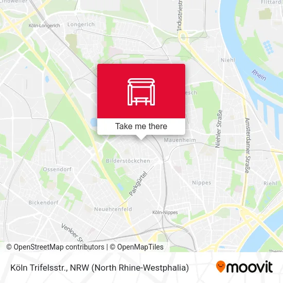 Карта Köln Trifelsstr.