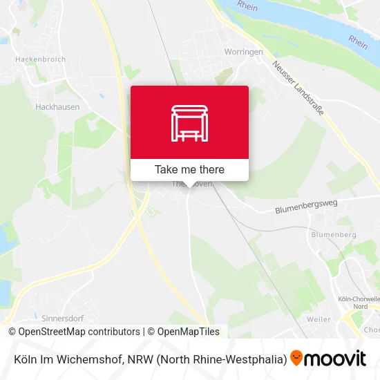 Карта Köln Im Wichemshof