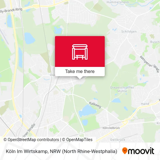 Карта Köln Im Wirtskamp