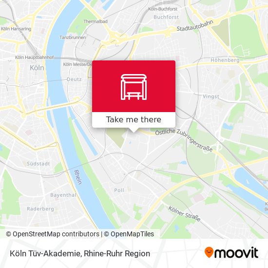Köln Tüv-Akademie map