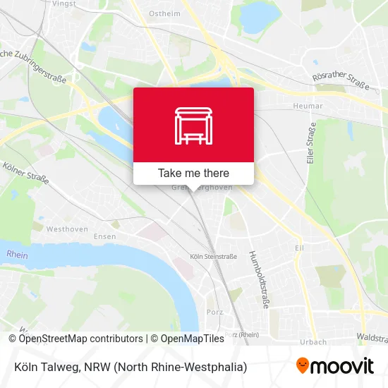 Карта Köln Talweg