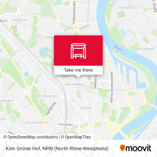 Карта Köln Grüner Hof