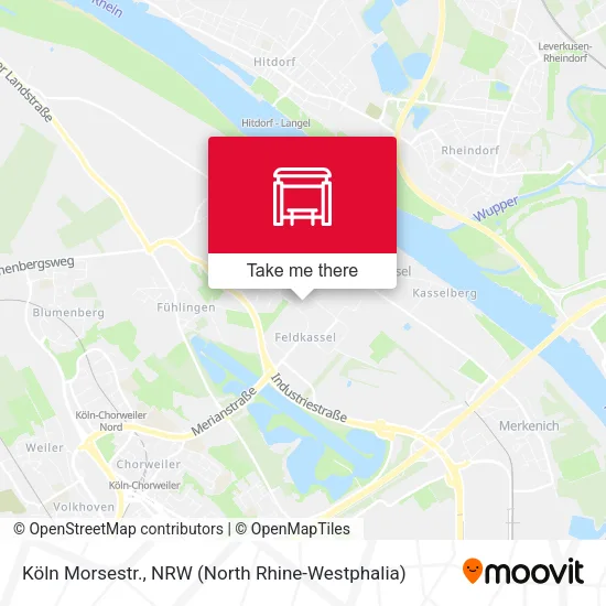 Карта Köln Morsestr.