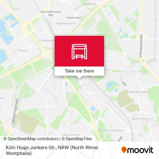 Карта Köln Hugo-Junkers-Str.