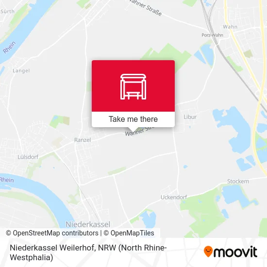 Niederkassel Weilerhof map