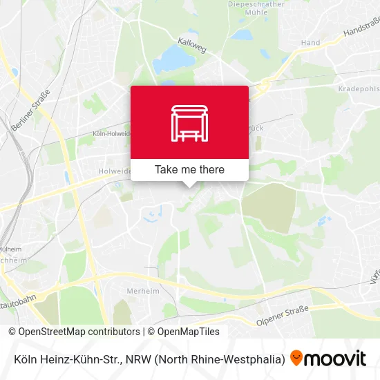 Карта Köln Heinz-Kühn-Str.