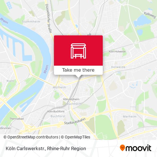 Köln Carlswerkstr. map