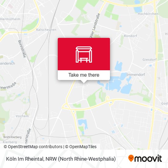 Карта Köln Im Rheintal