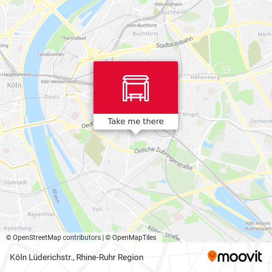 Köln Lüderichstr. map