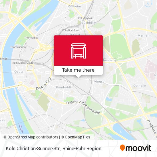 Köln Christian-Sünner-Str. map