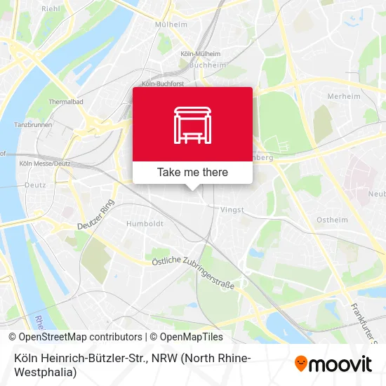 Карта Köln Heinrich-Bützler-Str.