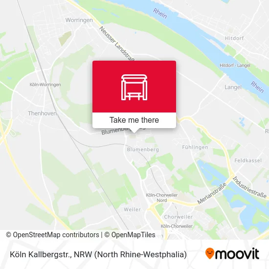 Köln Kallbergstr. map