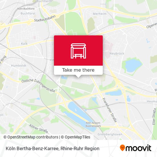Köln Bertha-Benz-Karree map