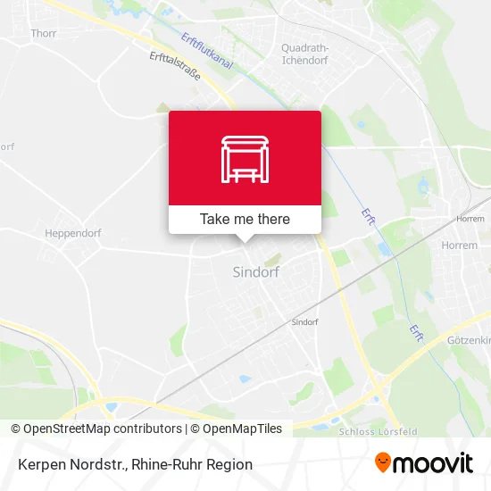 Карта Kerpen Nordstr.