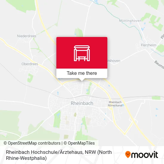 Rheinbach Hochschule/Ärztehaus map