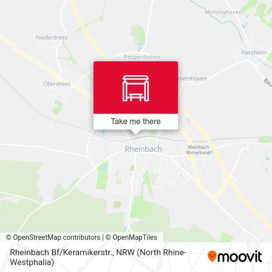Карта Rheinbach Bf/Keramikerstr.