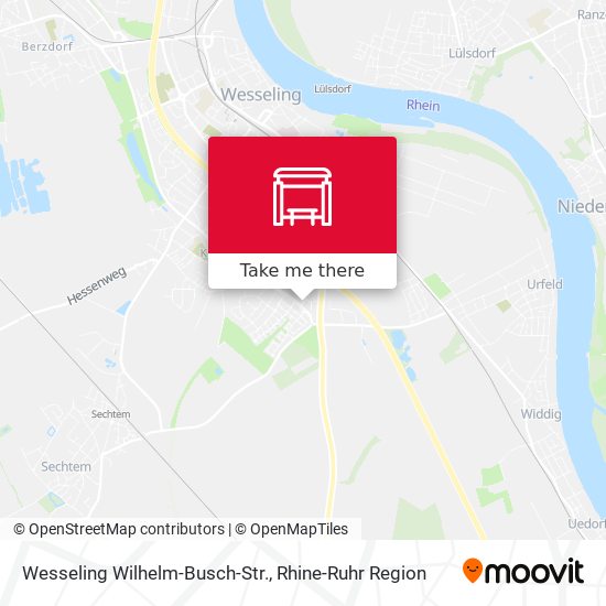 Wesseling Wilhelm-Busch-Str. map