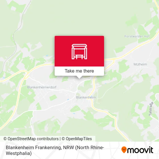 Карта Blankenheim Frankenring