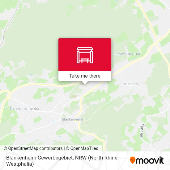 Blankenheim Gewerbegebiet map