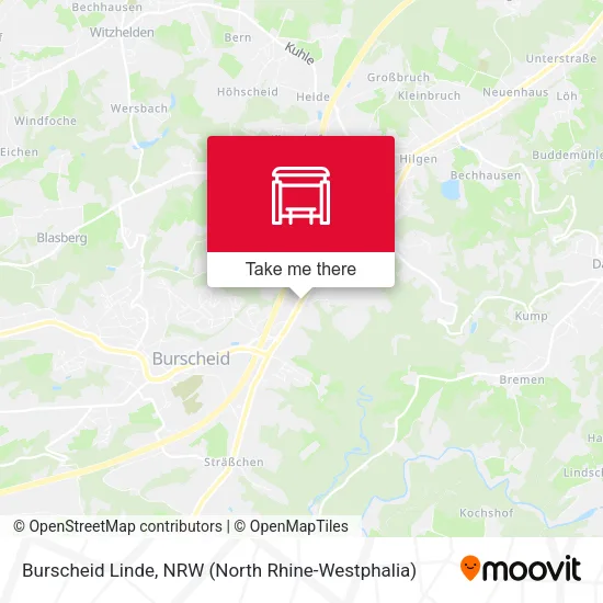 Карта Burscheid Linde