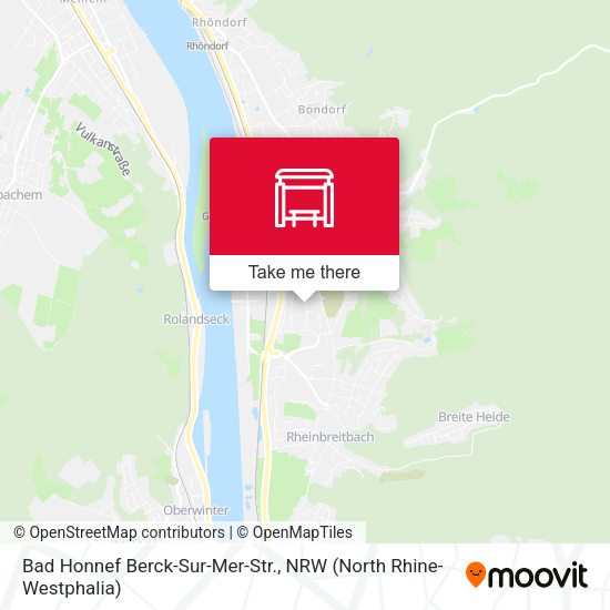 Карта Bad Honnef Berck-Sur-Mer-Str.
