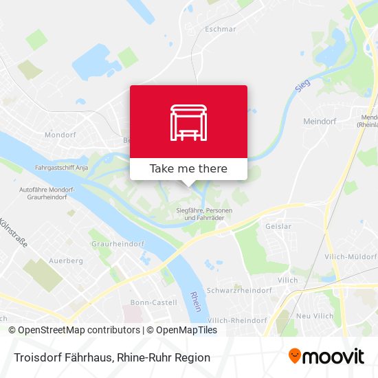 Troisdorf Fährhaus map