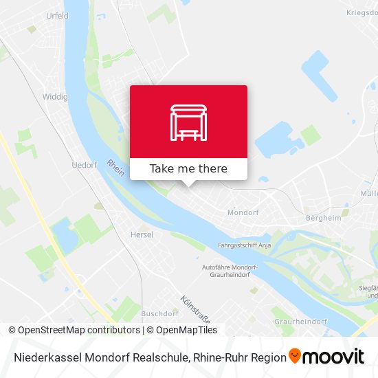 Niederkassel Mondorf Realschule map