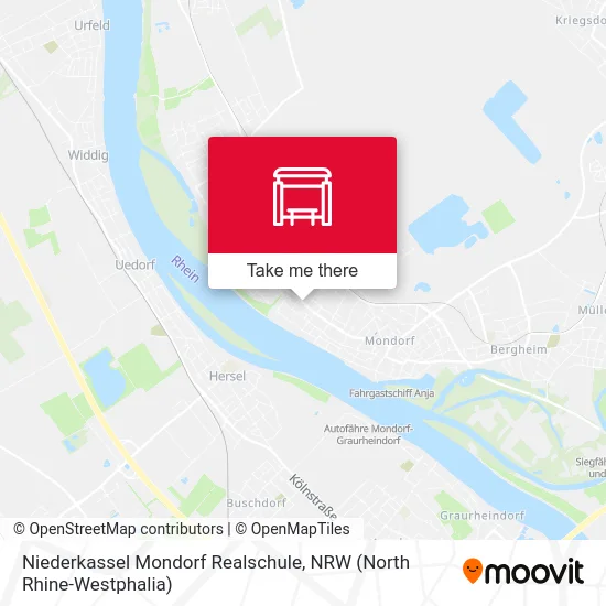 Niederkassel Mondorf Realschule map