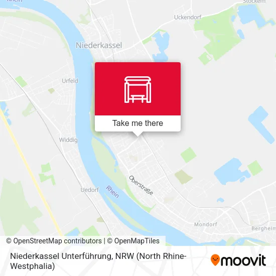 Карта Niederkassel Unterführung
