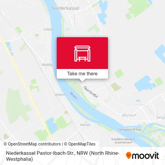 Карта Niederkassel Pastor-Ibach-Str.