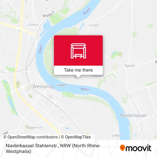 Карта Niederkassel Stahlenstr.