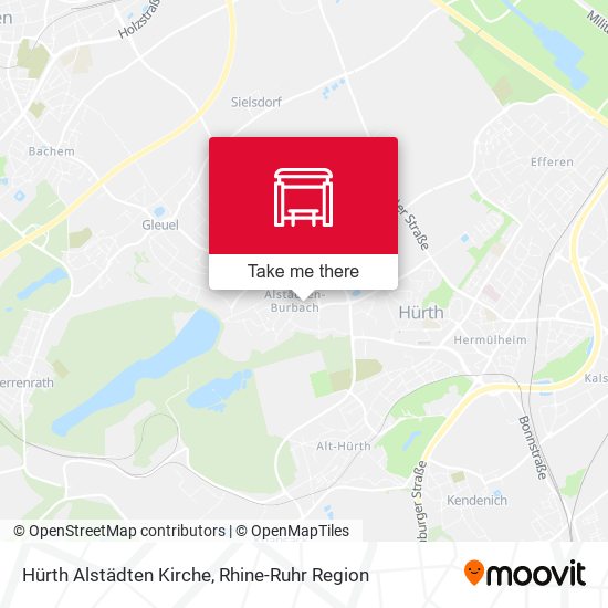 Hürth Alstädten Kirche map