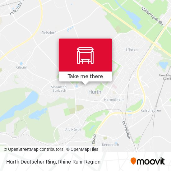 Hürth Deutscher Ring map