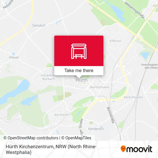 Hürth Kirchenzentrum map