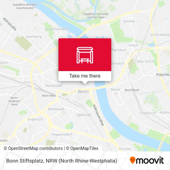Карта Bonn Stiftsplatz