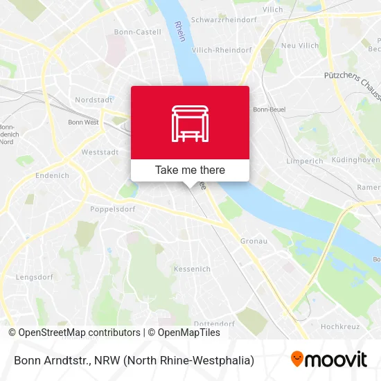Карта Bonn Arndtstr.