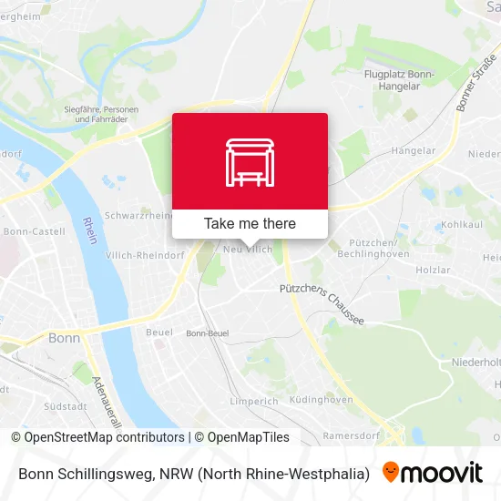 Карта Bonn Schillingsweg