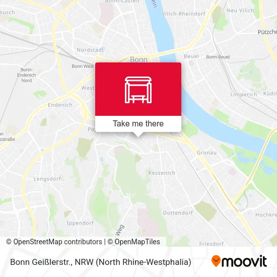 Bonn Geißlerstr. map