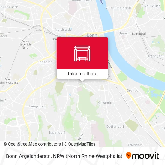 Карта Bonn Argelanderstr.