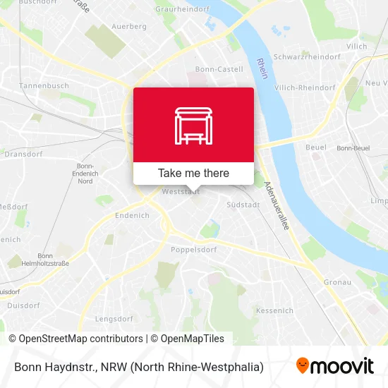Карта Bonn Haydnstr.