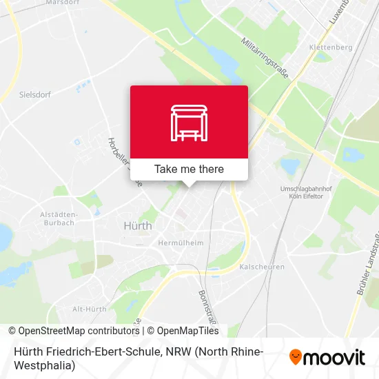 Hürth Friedrich-Ebert-Schule map