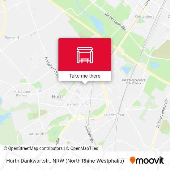 Hürth Dankwartstr. map