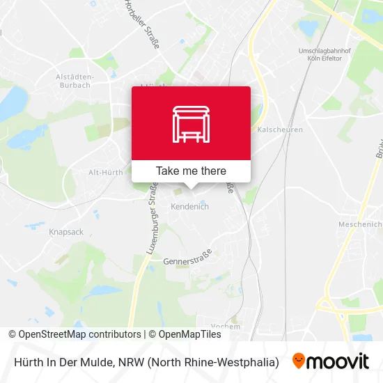 Hürth In Der Mulde map