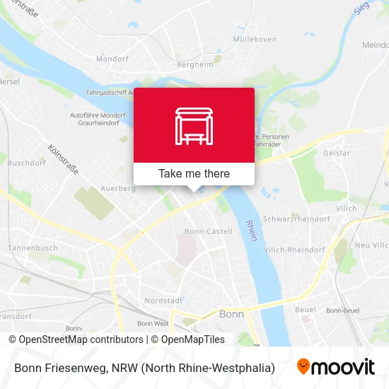 Карта Bonn Friesenweg