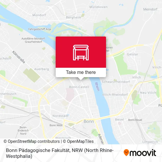 Карта Bonn Pädagogische Fakultät